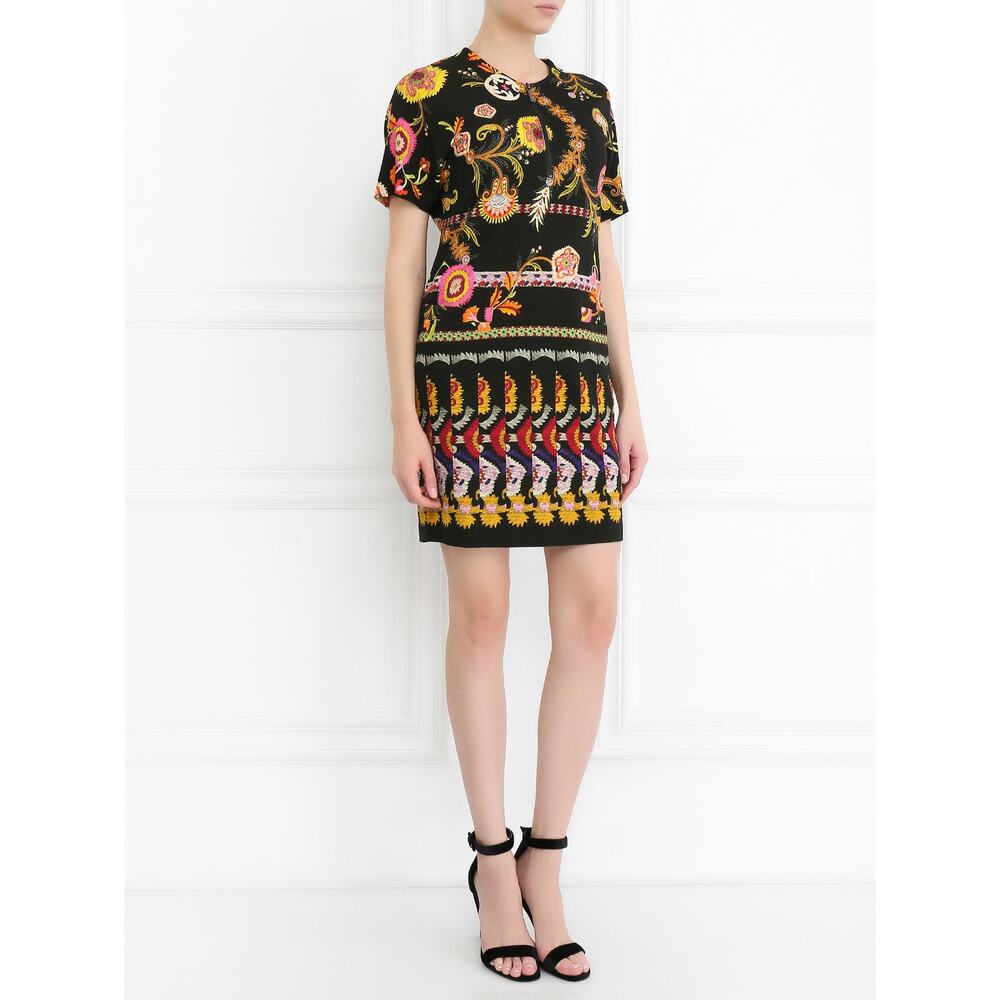 Etro Loose-fitting patterned dress Size 12 New with Tags